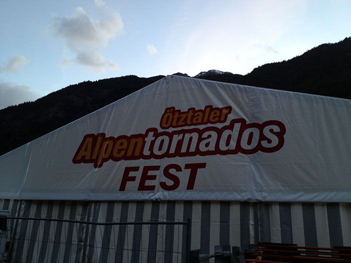 Der MGV Gurgl bedankt sich für den Auftritt beim Ötztaler Alpentornados Fest in Tumpen am 20.09.13