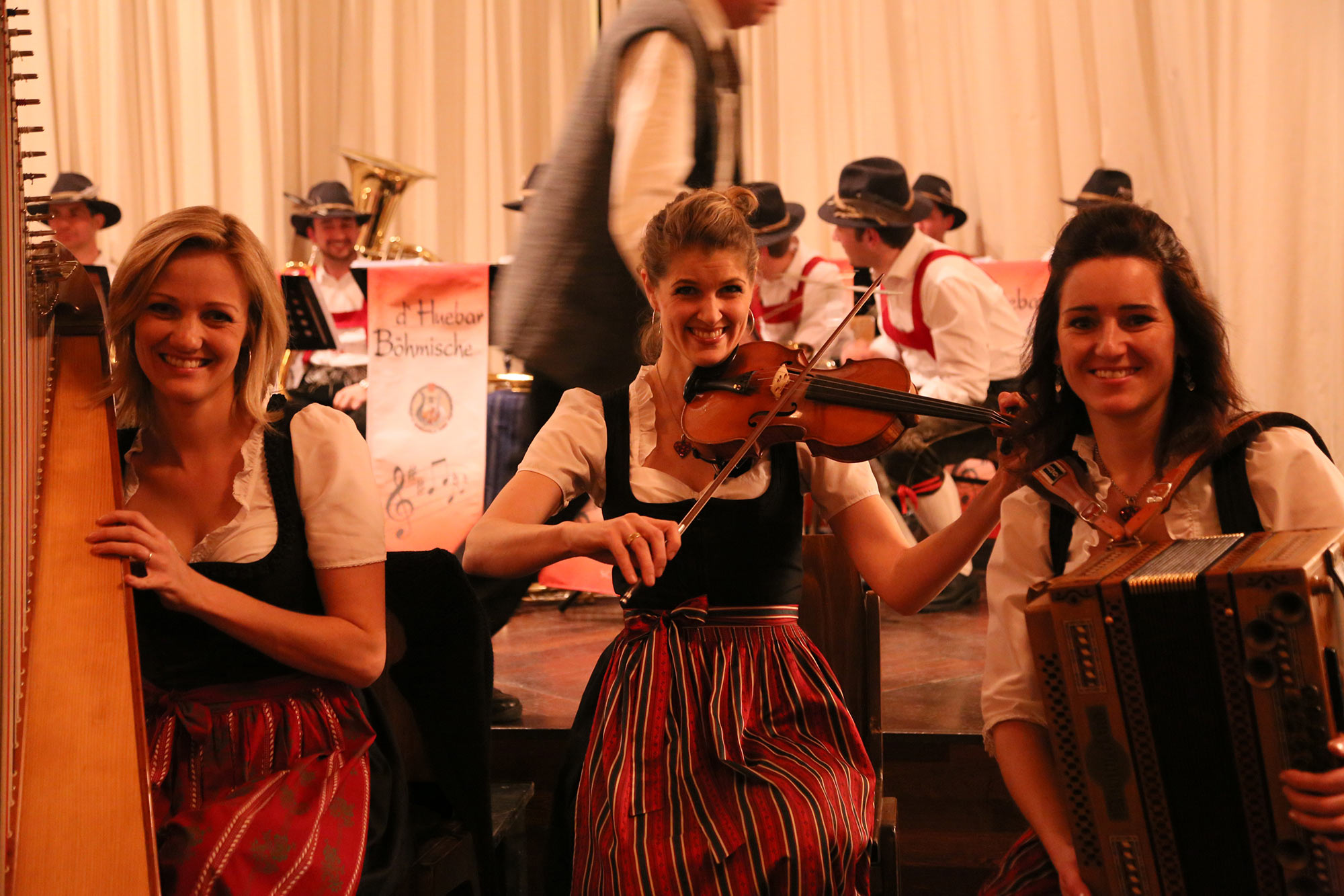 Die Hoameligen gastierten beim Volksmusikabend in Obergurgl